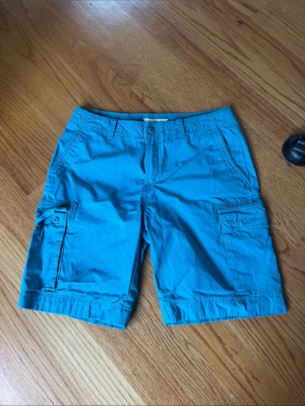 Tommy Hilfiger Men's Teal Cargo Shorts